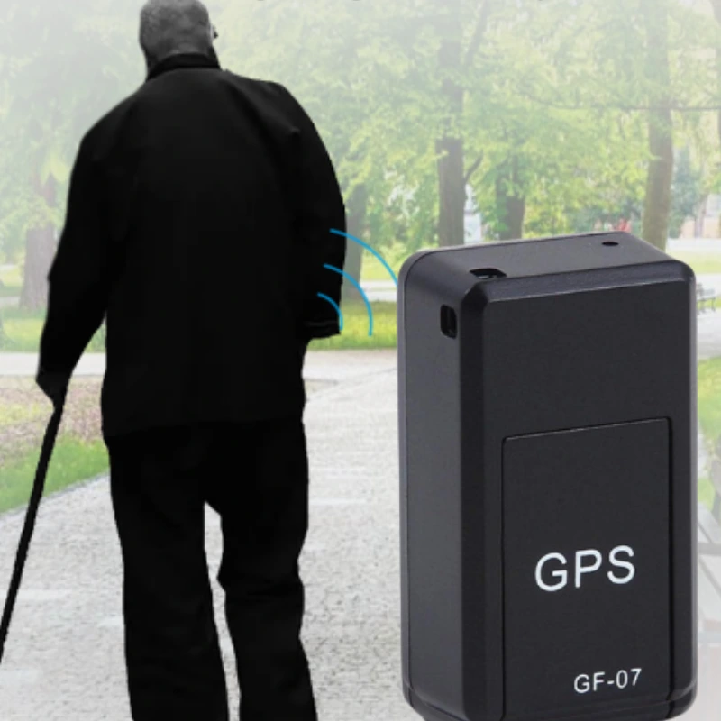 lost grandpa is tracked by GPS MiniTracker